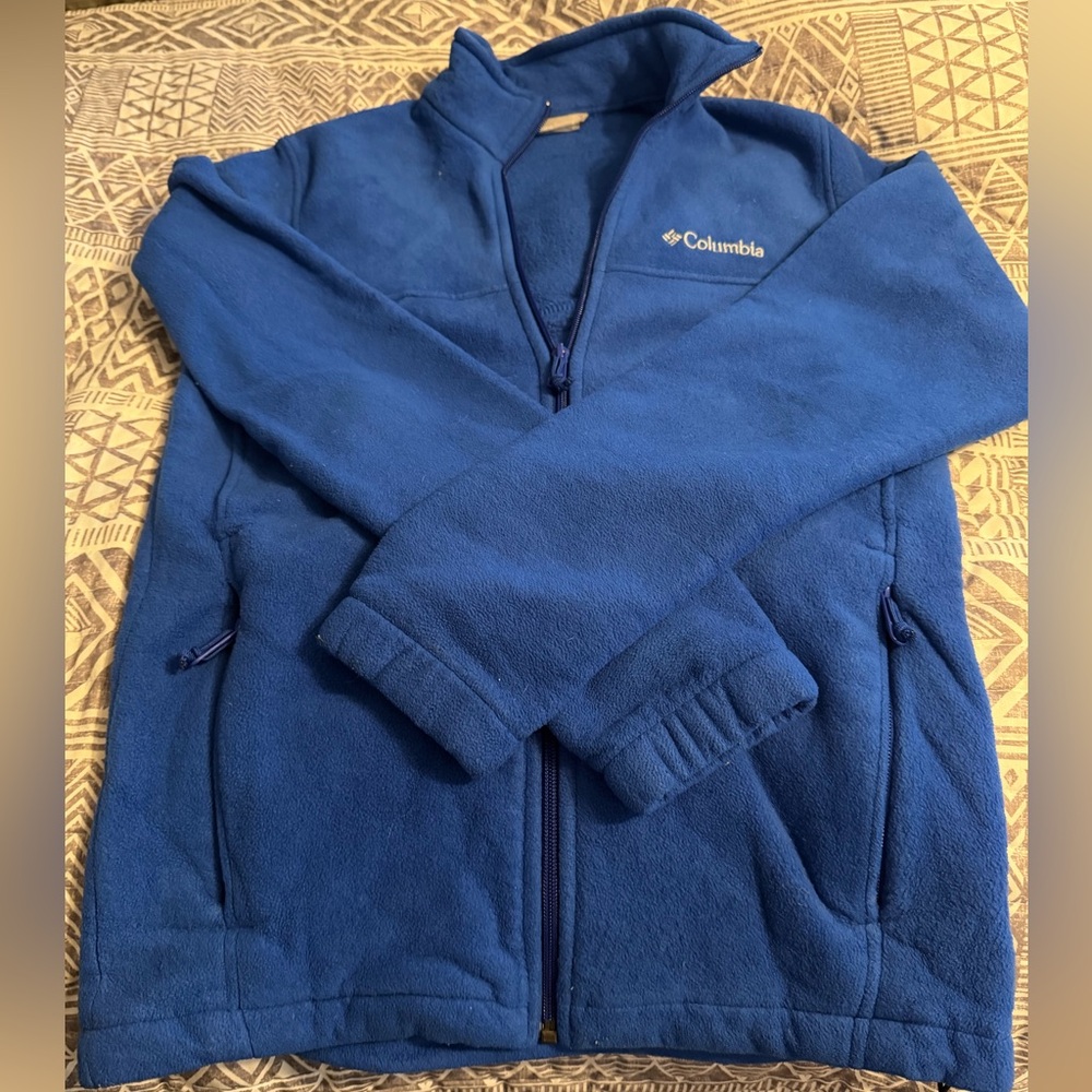 Columbia Royal Blue Full-Zip Jacket